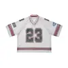 Caixa de Roupas Masculinas Transfronteiriça Camiseta Estampada 3D Boxy Verão 2026 Novo Produto Retro Americano Esportivo Malha Respirável Camisa de Manga Curta para Homens e Mulheres