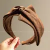 Diadema de lunares versátil estilo coreano Maillard, un imprescindible para peinar y recoger los pelos sueltos, nuevo modelo 2026, para uso diario, accesorio para el cabello para mujer