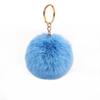 Pingente de Pom-Pom Colorido de Pele de Coelho Sintética DIY Capa de Celular Chaveiro Bolsa Pingente Acessório Fábrica Em Estoque Entrega Rápida