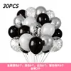Set de Globos Transfronterizo de Amazon 30 Piezas Globos de Látex Decoración de Cumpleaños Decoración de Fiesta Se Puede Empacar al Vacío