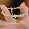 Popular Pulseira de Lótus, Lótus Auspicioso e Lótus dos Desejos, Pulseira de Novo Estilo para Amigos, Presente para Exame de Admissão à Faculdade