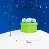 Transfronteiriça Novo Micro-paisagem Criativa Papai Noel Boneco de Neve Fofo Bola de Cristal Decorações Acessórios Mesa Pequenos Enfeites