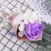Día de San Valentín Regalo Souvenir Fabricante Al por Mayor Flor de Jabón Ramo Individual Hortensia Pequeño Regalo Accesorios para Eventos