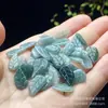 Jadeíta Azul Agua Natural Grado A Agujero Grande Cuentas de Ábaco Jade DIY Accesorios de Tejido Cuentas Espaciadoras Joyería Piezas Sueltas Venta al por Mayor