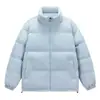 241066 Chaquetas Acolchadas de Algodón Nuevas de Invierno para Hombres y Mujeres, Chaquetas Oxford Pequeñas, Chaquetas Acolchadas de Algodón, Estilo Corto con Cuello Alto