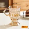 Recuerdos de Boda Retro de Alto Valor Estilo Francés, Regalos para Damas de Honor, Tazas de Vidrio de Lujo Modernas, Vasos Pequeños de Vino para Bebidas Frías de Uso Doméstico