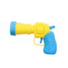 Juguete interactivo para gatos, pistola de juguete de peluche, pistola de lanzamiento silenciosa, bola de pelo elástica de poliéster, palo de burla para gatos