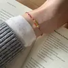 Pulsera de Cuerda Roja con Dijes de Noble 925 Plata de Ley para Mujer, Tejido a Mano Simple Diseño Estilo Chino Nuevo Joyería B6549
