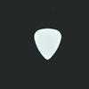 Púas de Guitarra al por Mayor Clásicas 351 Púas de Guitarra Blanco Puro 0.46mm 0.71mm 0.96mm