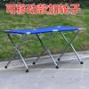 Estante plegable para puesto, mesa plegable para puesto de mercado nocturno, soporte de exhibición portátil multifuncional, estante para puesto