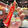 Chaveiro de Bebê Chorando Cereja Flocado Transfronteiriço Pequeno Pingente Brinquedo da Moda Acessórios Boneca Chorona Boneca Menina Pingente de Bolsa