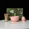 Nuevo Tazón de Matcha Rayado Cerámica Accesorios para Ceremonia del Té Batidor de Té Japonés 100 Púas Exclusivo Transfronterizo Venta al Por Mayor de Fábrica