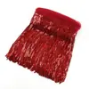 30cm de Ancho Encaje de Flecos de Lentejuelas Ropa de Baile Accesorios para Manualidades DIY Accesorios de Costura Vestido