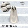 1M6 Bolo de dente decorando biscoito rosa assando DIY ferramenta média 304 aço inoxidável decoração boca média