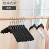 Percha Antideslizante de Esponja Almacenamiento Anti-hombro Esquina Madera Sólida Suéter Suave Sin Costuras Hogar Ropa Colgante de Madera Especial para Tienda de Ropa