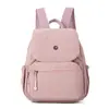 Mochila de moda transfronteriza, nueva colección otoño 2026, gran capacidad, múltiples compartimentos, tela de nailon simple, mochila para mujer