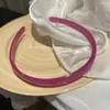 Faixa de cabeça básica de acrílico cor de gelatina, adorno de cabeça, para meninas, colorida, para lavar o rosto, faixa de cabelo de pressão versátil, acessórios de cabelo