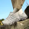 2025 nuevos zapatos de senderismo cross-country para exteriores con tendencia de moda de talla grande para parejas transfronterizas, zapatos de moda para parejas