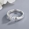 Anillo creativo de garra de gato Han Dongdaemun elegante dulce lindo anillo de huellas hipster estudiante suministro de joyería para manos