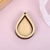 Mini Pequeño Bordado Bordado Elástico Marco de Bordado Círculo Colgante de Madera de Comercio Exterior Joyería Colgante de Bordado Hecho a Mano Manualidades DIY