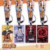 Lanyard porta credencial con tema de H sombra, para identificación de estudiante, tarjeta de comida, empujar y jalar, colgante, lanyard con tema de Bo, porta credencial, periférico de anime de dibujos animados
