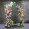 Sinalização Guia para Salão de Casamento, Arcos de Chifre Estilo Monet, Arranjos Florais, Arte Floral, Vitrines e Enfeites Decorativos