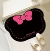 Alfombrillas de Piso de Barro de Diatomeas con Dibujos Animados Lindos para Entrada del Hogar, Alfombrillas Decorativas Resistentes al Desgaste y a la Suciedad, Alfombrillas Antideslizantes para Baño