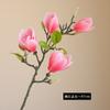 Película de alta calidad con tacto de magnolia, flor artificial china clásica para decoración de bodas en el hogar, flor falsa de simulación de magnolia.
