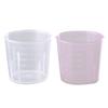 Copo Medidor com Escala 100ml Copo Medidor de Plástico Copo Medidor de Escala PP Copo Medidor de Plástico Copo Medidor para Chá de Leite e Confeitaria