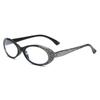 Gafas de presbicia con protección contra la luz azul y diamantes de moda para mujer, cómodas, de mediana edad, de alta definición, estilo occidental, para jóvenes.