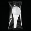 Embalada Individualmente Colher de Fundo Redondo 15g 30ml Fertilizante Pesticida Ração Animal Colher Medidora de Plástico para Água 30g