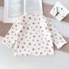 Camisa de Otoño Nueva Estilo para Bebés Niñas, Ropa Interior de Otoño para Niñas, Tops de Manga Larga para Bebés Niñas, Ropa Clase A, Ropa Infantil