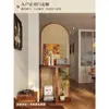Divisor de Pantalla Tejido de Ratán Madera Maciza Usado Sala de Estar Entrada Directamente Frente a la Puerta Pantalla Base Pasillo Dormitorio Nuevo Estante de Almacenamiento de Arte