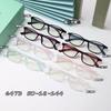 Montura de Gafas Casual Estilo Coreano TR90 Colorido Refrescante Transpirable Estudiante Pata de Silicona Bicolor Hermosa Simple y Cómoda 6473