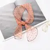 Estilo Coreano Organza Verano ins Bufanda Pequeña Nueva Moda para Mujer Bufanda Versátil Bufanda para la Cabeza Bufanda de Primavera y Otoño