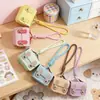 Capa de Fone de Ouvido com Design Original Novo e Toque de Luxo, Acessórios Pequenos para Meninas, Porta-Moedas, Pingente de Couro PU, Chaveiro, Atacado