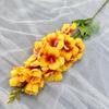 Estilo Europeu Flor de Jacinto Simulado de Seda Grande Andorinha Voadora Flor Artificial Decoração de Boas-Vindas para Salão de Casamento Arranjo de Flores Flor Atacado