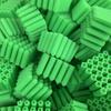 Tapón de goma, tubo de expansión de nailon de plástico, tornillo autorroscante verde, tapón de goma a juego, tornillo de tubo de goma M6M8 para interruptor de pared
