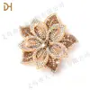 Lujo ligero ropa de moda transfronteriza flores de diamantes brillantes camelia ropa accesorios de bricolaje fábrica venta al por mayor decoración de flor para zapato