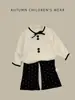 Pantalones de lunares con volantes para niñas, pantalones acampanados casuales de otoño para bebés y niños pequeños, pantalones largos elegantes para que las bebés los usen al aire libre