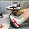 Zapatillas de entrenamiento alemanas de bloques de color para mujer 2026 verano nuevas suela gruesa que aumenta la altura deportivas casuales versátiles cómodas zapatos blancos zapatos de mujer