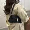 Bolso de Hombro de Nicho de Moda para Mujer, Bolso Baguette Transfronterizo, Bolso de Mano Texturizado Estilo Coreano Nuevo 2026, Bolso de Hombro Versátil