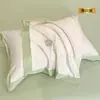 Fundas de Almohada Refrescantes de Verano, un Par para Uso Doméstico, 48cmx74cm, Lujo Ligero Gama Alta Seda de Hielo Funda Interior para Almohada de Adulto Juego de 4