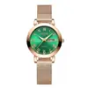 Una generación de superventas transfronterizos estilo europeo Romano para mujer, reloj de pulsera digital grande de moda con correa de malla, impermeable, luminoso, de cuarzo, para mujer