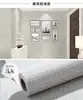 Papel pintado autoadhesivo imitación tela papel pintado liso dormitorio sala de estar PVC color sólido patrón de lino dormitorio renovación venta directa de fábrica