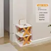 Sapateira Simples Multicamadas Transfronteiriça Armário de Sapatos para Porta de Casa Economizador de Espaço Sapateira Estreita Pequena Celebridade da Internet