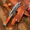Cuchillo de carnicero de fábrica cuchillo para cortar carne cuchillo para raspar huesos afilado mango cuchillo para carne corte de carne cerdo ganado ovino cuchillo para cortar carne