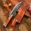 Cuchillo para cortar hueso Longquan cabeza de cobre cuchillo para cortar carne cuchillo para cortar hueso afilado matar cerdo, matar oveja, desollar carne, sacrificar oveja, cuchillo especial Ding jieniu