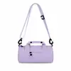 Bolso de hombro de recuerdo, bolso de mano para mujer, bolso tote de tela Oxford texturizada, bolso cruzado ligero para viajes, bolsa deportiva
