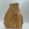 Popular Europeo y Americano Amazon Comercio Electrónico Transfronterizo Artesanía de Rompecabezas de Madera Adornos Personalización DIY